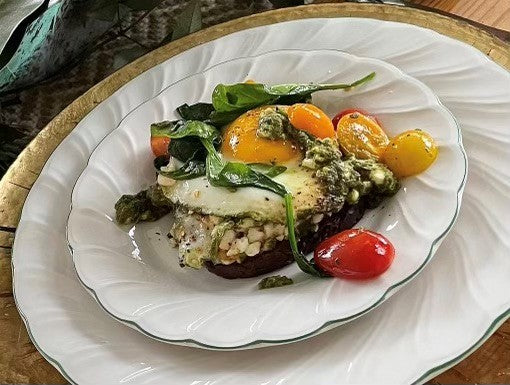 Pesto Eggs