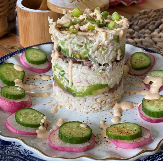 Papa Rolfe's Famous Tuna Tower