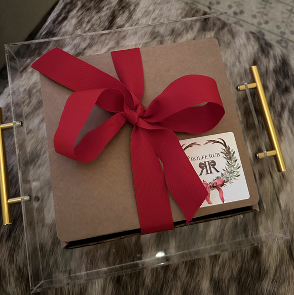 Rolfe Rub Gift Box with Acrylic Tray